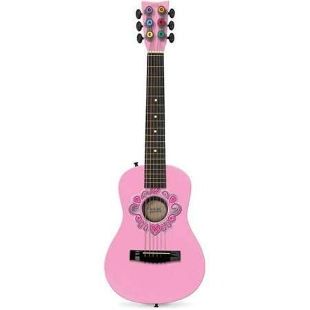 Tiara Bling Pink Acoustic Guitar