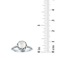 thumbnail image 2 of Ladies Brilliance Fine Jewelry Sterling Silver Cultured Fresh Water Pearl Ring, 2 of 3
