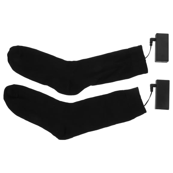 FOLOYORI 1 Set Electric Heating Socks Thermal Socks for Winter Warm Keeping
