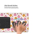 thumbnail image 5 of Hirioo Fall 70s Groovy Hippie 1 for Mouse Pad ,Anti-Slip Base, Durable Stitched Edges, Perfect for Gaming, Office, and Home Use,16x35.5in, 5 of 9