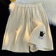 thumbnail image 1 of WILLBEST Pantalones Cortos Cargo para Hombre, Pantalones Cortos de Baloncesto Casuales de Corte Holgado para Hombre / Pantalones Cortos Deportivos de Verano de Cinco Pulgadas, 1 of 3