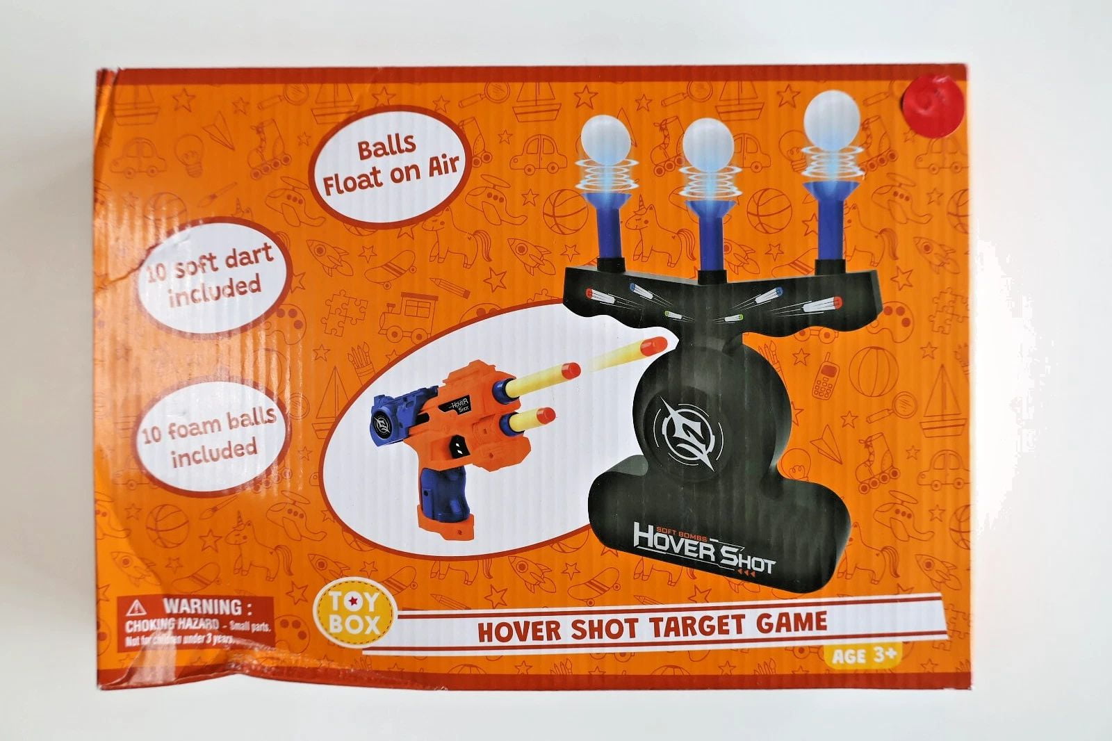 Blaster and Target Shooting Game With soft Darts