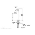 thumbnail image 2 of Pfister LF-M40-YP0Y Ashfield Single Control Vessel Bathroom Faucet with 1 Hole, Tuscan Bronze, 2 of 9