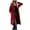 Claret, variant on Lovskoo Cardigan Sweaters for Women Open Front Long Sleeve Contrast Geometry Ethnic Mid Length Pocket Knitted Coat Oversized Winter Outerwear Tops Olive Green