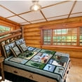 thumbnail image 2 of Great Outdoors Quilt, Hand cut and Appliqued cotton fabric motifs., 2 of 3