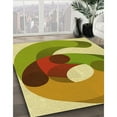 thumbnail image 3 of Ahgly Company Machine Washable Indoor Rectangle Transitional Metallic Gold Area Rugs, 2' x 3', 3 of 7