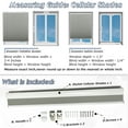 thumbnail image 7 of Keego Day and Night Cordless Cellular Shade Adjustable Dual Use Honeycomb Window Blinds Light Filtering Sheer and Blackout Whtie 41.0"w x 68"h, 7 of 7