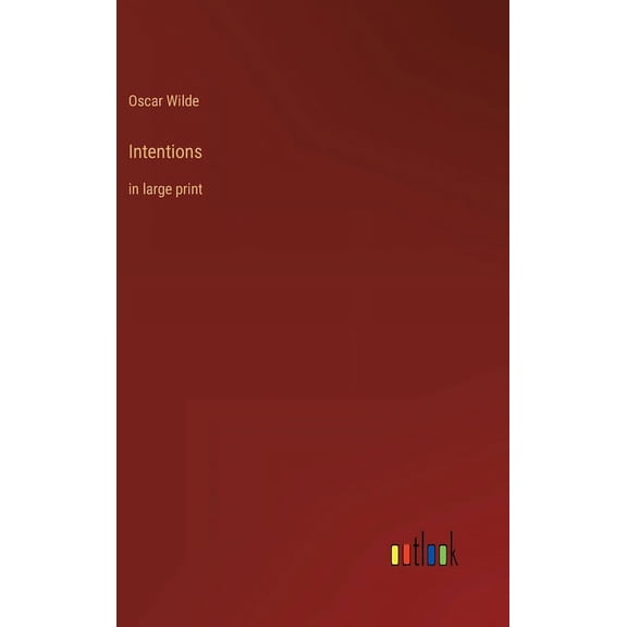 Intentions: in large print, (Hardcover)