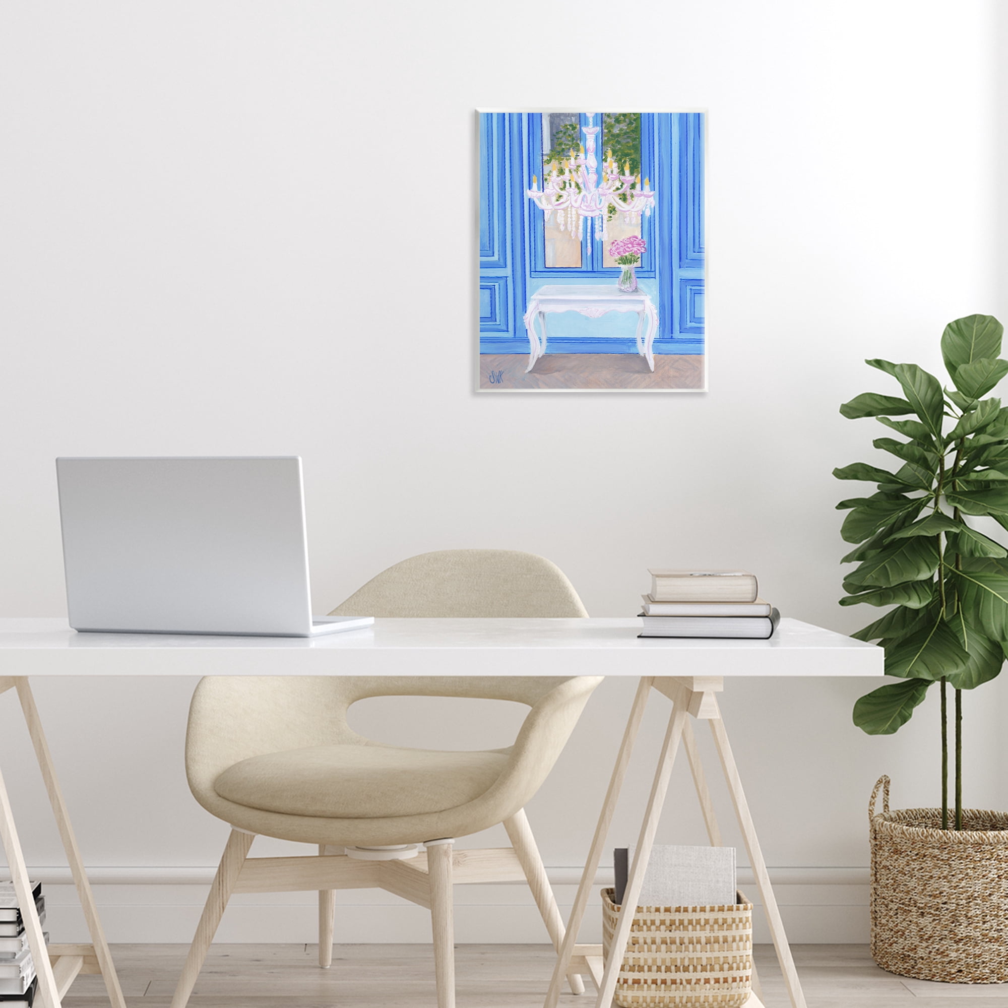 Stupell Industries French Window Architecture Wall Plaque Art, design by Sarah Waldron Kimball