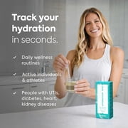 Diagnox Health Hydration Test Strips, Specific Gravity Urine Test Strips to Track Hydration Levels, Instant Results in 45 Seconds, Individually Wrapped Dehydration Testing Kit, 30 Tests