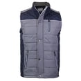 thumbnail image 2 of Holstark Men's Zip Up Insulated Fleece Lined Two Tone Vest, 2 of 6