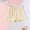 Yellow, variant on SNKSDGM Toddler Girl Pants 2T Little Girls Summer Insurance Underpants Layer Front Shorts for Women Solid Color Pants Girl Thin Style 6-7 Years