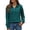 Blue, variant on EDFBUYKRS Thermal Shirts for Women Slim Fit Long Sleeve Lined Underwear Tee Shirt Workout Cold Weather Round Neck Baselayer Tops Fall Winter Blouse M