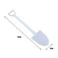 thumbnail image 2 of COFEST 100 Pcs Plastic Ice Cream Spoons Mini Dessert Shovels Pudding Yogurt Spoons Shovel Shape Spoons For Potted Cake White, 2 of 8