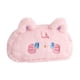 thumbnail image 5 of Estuche de peluche con diseño de animales, bolsa de almacenamiento, monedero de moda, portátil Rosa, 5 of 9