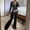 Black 01, variant on Womens Tops Dressy Casual Velour Tracksuit 2-Piece Set, Full Zip Hooded Jacket with Pockets + High Rise Drawstring Flare Pants, Casual Outfit Womens Summer Tops