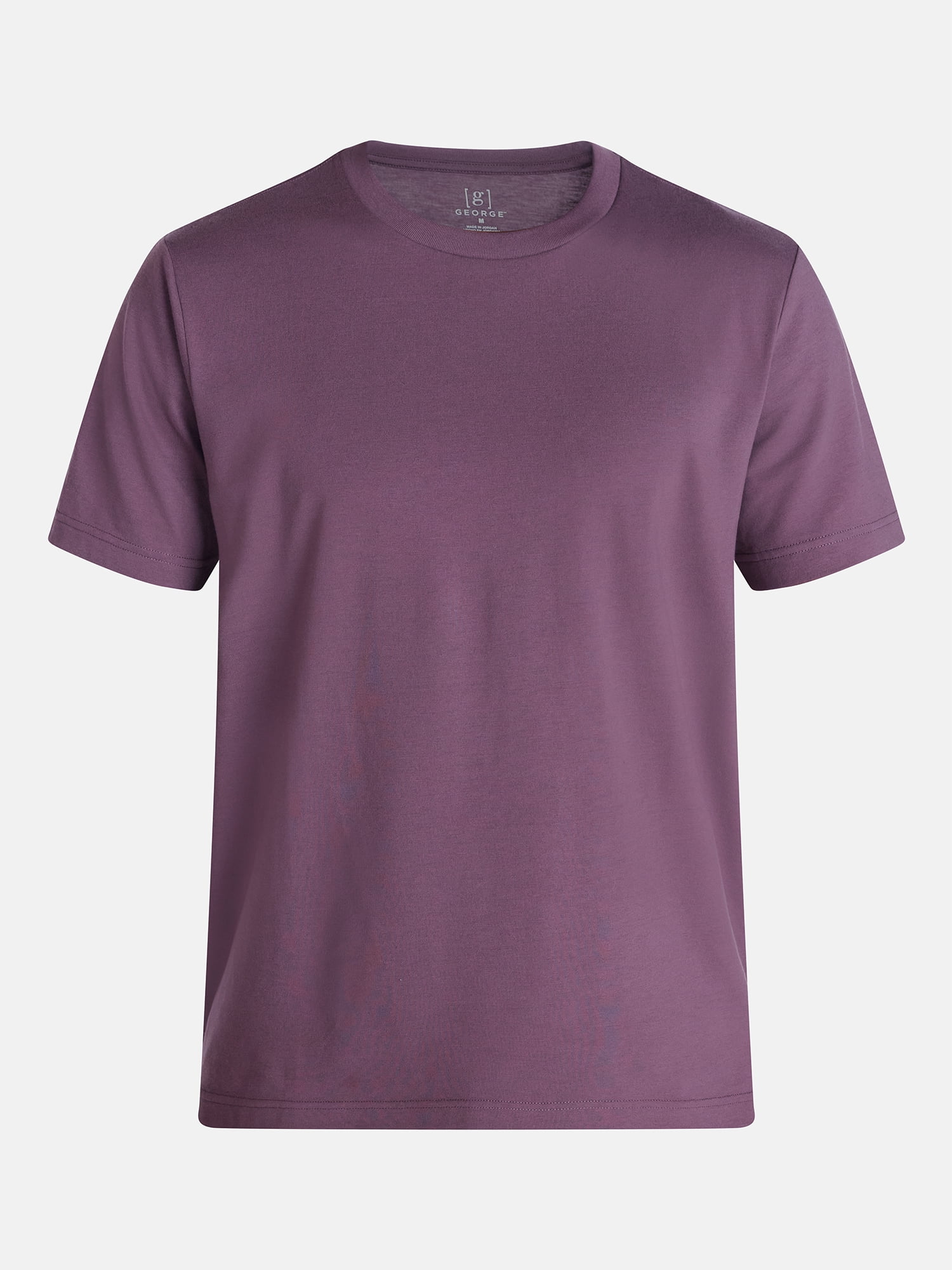 George Men's and Big Men's Classic Fit Crewneck Tee with Short Sleeves, Sizes XS-3XL