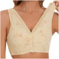 thumbnail image 2 of Ahuyic Summer Womens Bras,Plus Size Bras for Women,Women's Plus Size Bra Cover Beautiful Back Gathered Lace Gathered Accessory Bra, 2 of 3