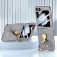 thumbnail image 1 of For Samsung Galaxy Z Flip5 GKK Ultra-thin Triaxial Ring Holder PC Phone Case, 1 of 5