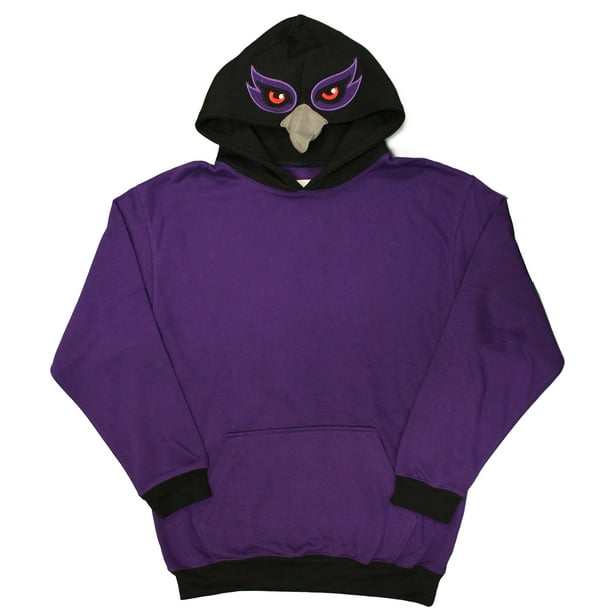 Buck Wear Baltimore, Maryland Purple Friday Raven Face Men's Costume