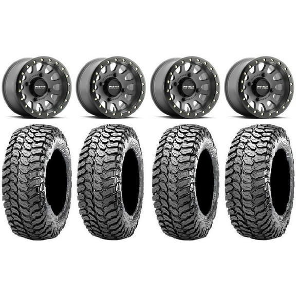 Method 401 Bdlk 15" Wheels Ti 5 2 32" Liberty Tires Can-Am Commander Maverick Renegade Outlander Defender