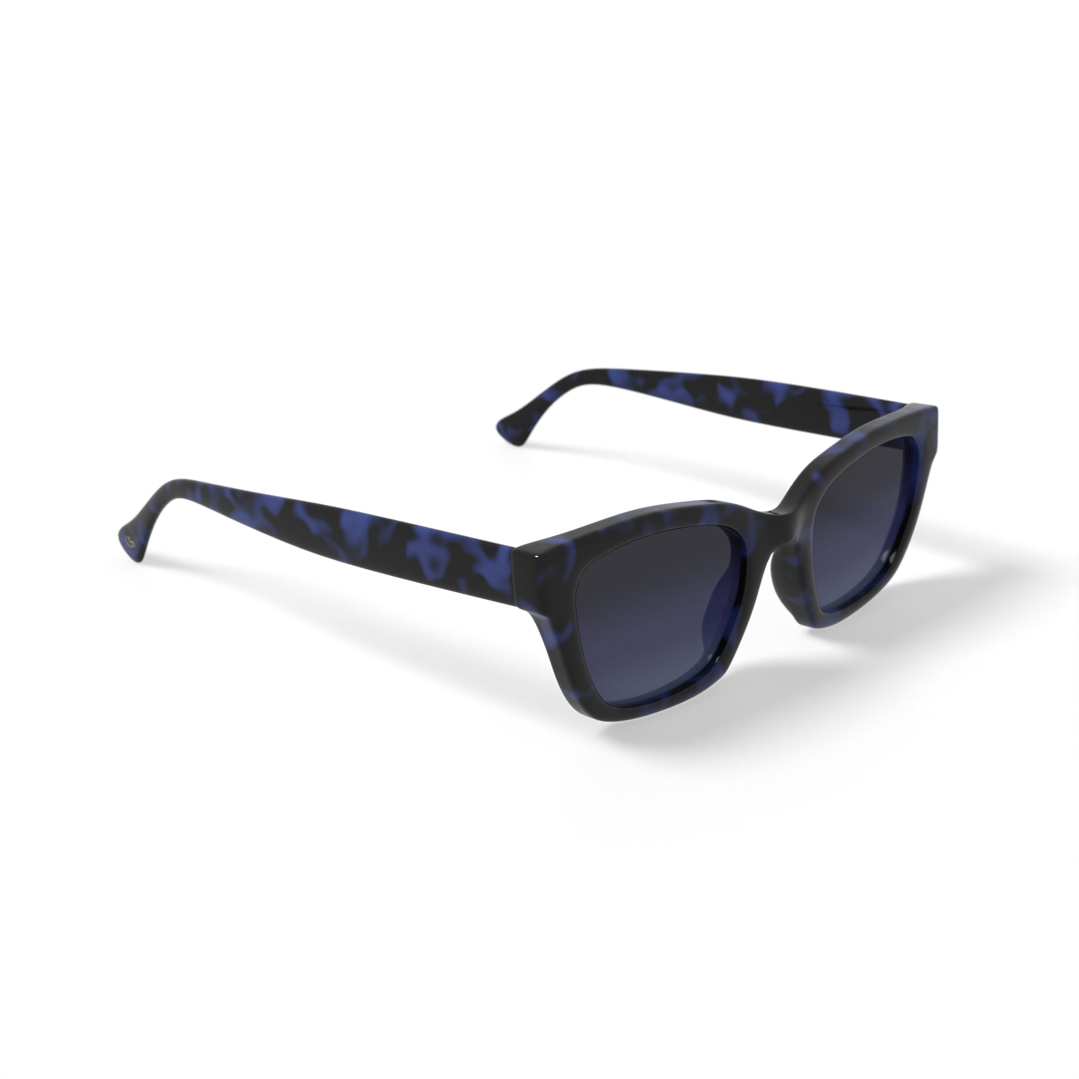 Christian Siriano Rx'able Womens Sunglasses, Bea Blue Tortoise, 50.0-22.0-143