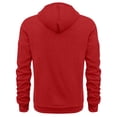 thumbnail image 4 of YunPes Boys' Solid Color Casual Long Sleeved Sweatshirt Jacket for Autumn and Winter Youth Small Hoodie, 4 of 6