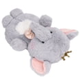 thumbnail image 4 of Elefante de peluche, lindo, vívido, suave, amigable con la piel, elefante de peluche para niños, adultos, coche, oficina, 4 of 8