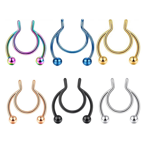 Lot De 5 Barres De Nombril 10 Mm Acier Inoxydable 1,6 Mm - Bijoux Piercing Ventre
