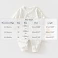 thumbnail image 3 of Mgmyaa Newborn Baby Kimono Romper Pure Cotton Long Sleeve Footless Bodysuit with Snap Closure and Moon Star Print, 3 of 7