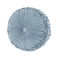 thumbnail image 2 of J. Queen New York  Button-Tufted Round Decorative Throw Pillow Collection White Specialty, 2 of 5