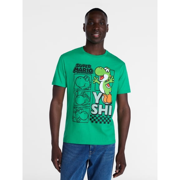 Yoshi Men’s Graphic Tee, Sizes S-3XL