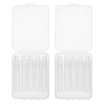 thumbnail image 1 of KAKOWELY automatic chalk clips 10pcs Clear Plastic Chalk Holders Adjustable Chalk Clips For Teachers Classroom And Office Use Practical Chalk Accessories For School Supplies, 1 of 5