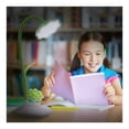 thumbnail image 5 of Jinsinto LED Charging Desk Lamp Learning Small Desk Lamp Retractable Folding Sunflower Mobile Phone Holder, Pink, 5 of 5