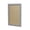 Caramel, variant on Ghent's Vinyl 36" x 36" 1 Door Enclosed Bulletin Board in Navy