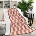 thumbnail image 2 of Soft Flannel Throw Blanket Buffalo Checkerboard Grid Blanket - Cozy Lightweight Checkered Bed Blanket for Sofa Couch Bed - 50x60 inches, 2 of 5