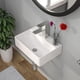 thumbnail image 1 of Lavabo de baño Kichae flotante montado en la pared, rectangular, 35 x 25 cm, 1 of 7