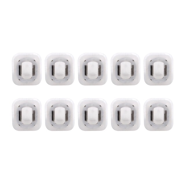 Labymos 10PCS Door Insert Trim Strip Grommets Plastic Clips for Door Card Inlay Strip Replacement