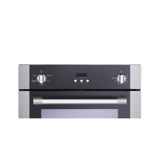 Magic Chef 24 Inch Built In Wall Oven Stainless and Black