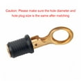 thumbnail image 3 of Sonducket Tapón de drenaje de bloqueo con mango a presión para barco, canoa de cobre, Kayak, desagües de 1 pulgada de diámetro, piezas de Ciclismo, 3 of 6