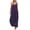 Purple, variant on Mrat Jumpsuits for Women Loose Casual Sleeveless Spaghetti Strap Overallls Oversize Wide Leg Rompers with Pockets S-39 Wine L