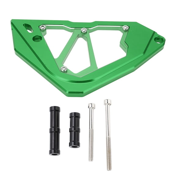 Front Sprocket Cover Aluminium Alloy Engine Chain Guard Replacement for Z250 Z300 Ninja 250 300 2013‑2017