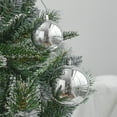 thumbnail image 5 of Gibobby uds árbol de Navidad Color colgante plata plástico galvanoplastia Navidad decoración boda decoración suministros(B), 5 of 5
