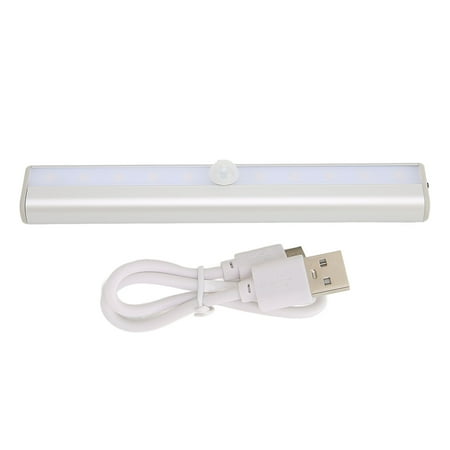 

Motion Sensor Light Warm Light 10 LEDs Rechargeable Induction Night Light for Elderly Pregnant Women