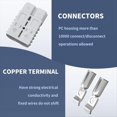thumbnail image 5 of Conector de Conexión/Desconexión Rápida de Batería de 350 Amperios, Kit de Conector de Enchufe de Arnés de Cableado para Remolque de Cabrestante de Automóvil, 5 of 5