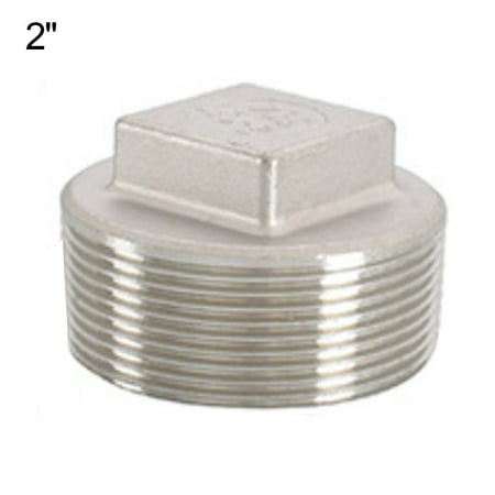 

Fule 304 Stainless Steel Outer Screw Plug Inner Screw Water Pipe Plug Square Head
