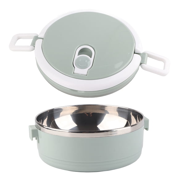 Jadeshay Boîte à Lunch Thermique - Contenant Isotherme Portable en Acier Inoxydable Bleu, Isolé, pour Nouilles de Riz, Boîte à Lunch, Contenant Alimentaire, 0,7 L/couche (1 Couche)