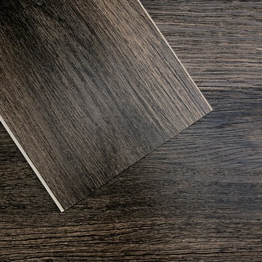 Dekorman CUT SAMPLE Silverlake Volcano Gray Oak 7.1 in. W x 9 in. L x 5 mm/20 mil Waterproof Click Lock Luxury Vinyl Plank - 9" SAMPLE