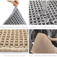 thumbnail image 6 of Waffle Bath Mat Upgraded Bath Mats for Bathroom Rug Super Absorbent Non Slip Bathroom Rugs Machine with Tassels Ideal for Hallway Bedroom Laundry Room, 6 of 7