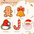 thumbnail image 2 of Parches de Apliques en Tela Geosar Navidad 20 Piezas de 7 cm, 2 of 8